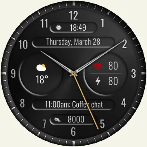 Dadam70 Analog Watch Face  Apps No Google Play